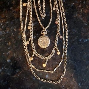 Napier Gold tone necklace